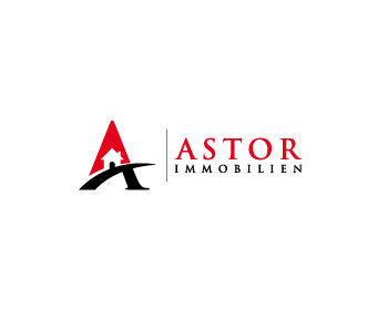 Logo design for a real estate company by LogoArena professional logo designers. Submitted for Astor Immobilien logo contest by Immo0, entry number 56
