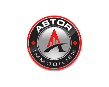 Logo design for a real estate company by LogoArena professional logo designers. Submitted for Astor Immobilien logo contest by Immo0, entry number 60