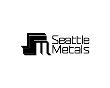 Logo design for a manufacturing company by LogoArena professional logo designers. Submitted for Seattle Metals logo contest by nigz65, entry number 264
