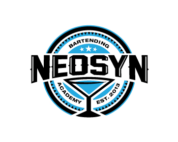 Logo design for a service industries company by LogoArena professional logo designers. Submitted for NeoSyn Bartending Academy logo contest by Platinum, entry number 26