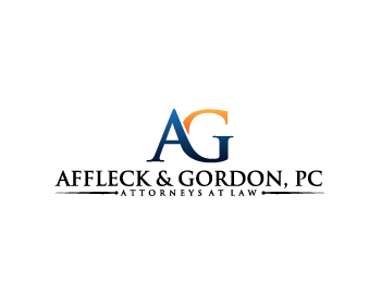 Logo design for a legal company by LogoArena professional logo designers. Submitted for AFFLECK & GORDON logo contest by genrobo, entry number 3