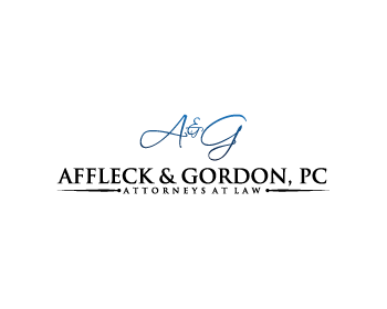 Logo design for a legal company by LogoArena professional logo designers. Submitted for AFFLECK & GORDON logo contest by genrobo, entry number 199