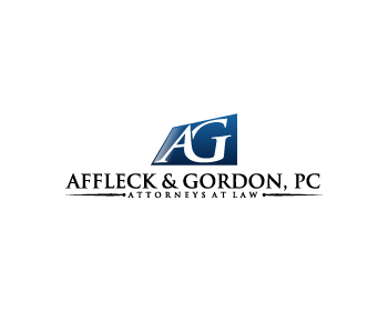Logo design for a legal company by LogoArena professional logo designers. Submitted for AFFLECK & GORDON logo contest by genrobo, entry number 250