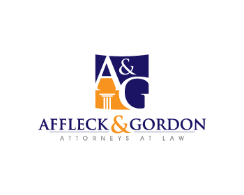 Logo design for a legal company by LogoArena professional logo designers. Submitted for AFFLECK & GORDON logo contest by artrabb, entry number 331