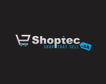 Logo design for a internet company by LogoArena professional logo designers. Submitted for Shoptec.sk logo contest by Rays, entry number 143