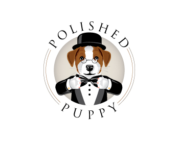 Logo design for a other company by LogoArena professional logo designers. Submitted for POLISHED PUPPY logo contest by Platinum, entry number 114
