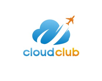 Logo design for a travel company by LogoArena professional logo designers. Submitted for Cloud Club logo contest by menangyok, entry number 59