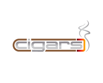 Logo design for a retail company by LogoArena professional logo designers. Submitted for CIGARS logo contest by nigz65, entry number 102