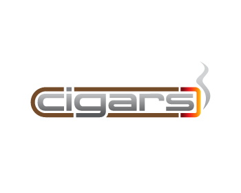 Logo design for a retail company by LogoArena professional logo designers. Submitted for CIGARS logo contest by nigz65, entry number 109
