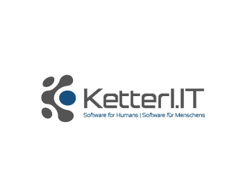 Logo design for a internet company by LogoArena professional logo designers. Submitted for Ketterl.IT logo contest by valjean, entry number 62