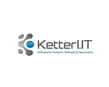 Logo design for a internet company by LogoArena professional logo designers. Submitted for Ketterl.IT logo contest by valjean, entry number 64