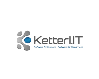 Logo design for a internet company by LogoArena professional logo designers. Submitted for Ketterl.IT logo contest by valjean, entry number 65