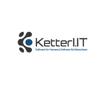 Logo design for a internet company by LogoArena professional logo designers. Submitted for Ketterl.IT logo contest by valjean, entry number 70