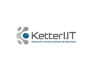 Logo design for a internet company by LogoArena professional logo designers. Submitted for Ketterl.IT logo contest by valjean, entry number 72
