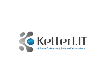 Logo design for a internet company by LogoArena professional logo designers. Submitted for Ketterl.IT logo contest by valjean, entry number 82