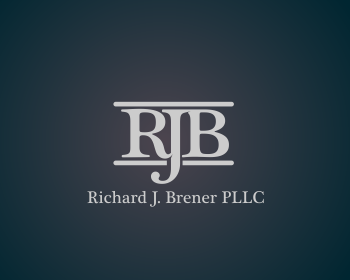 Logo design for a legal company by LogoArena professional logo designers. Submitted for Richard J. Brener PLLC logo contest by flica, entry number 54