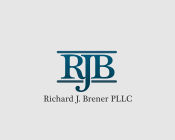 Logo design for a legal company by LogoArena professional logo designers. Submitted for Richard J. Brener PLLC logo contest by flica, entry number 55