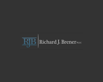 Logo design for a legal company by LogoArena professional logo designers. Submitted for Richard J. Brener PLLC logo contest by flica, entry number 85