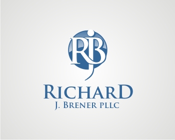 Logo design for a legal company by LogoArena professional logo designers. Submitted for Richard J. Brener PLLC logo contest by 62B, entry number 33
