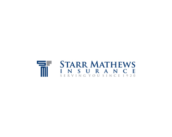 Logo design for a finance company by LogoArena professional logo designers. Submitted for Starr Mathews Insurance logo contest by bayudesign, entry number 80