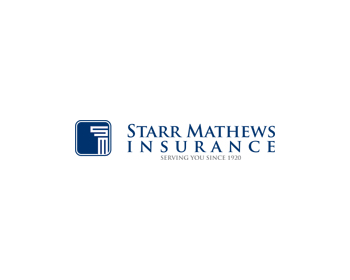 Logo design for a finance company by LogoArena professional logo designers. Submitted for Starr Mathews Insurance logo contest by bayudesign, entry number 94