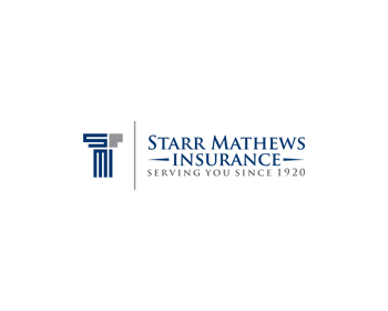 Logo design for a finance company by LogoArena professional logo designers. Submitted for Starr Mathews Insurance logo contest by bayudesign, entry number 134