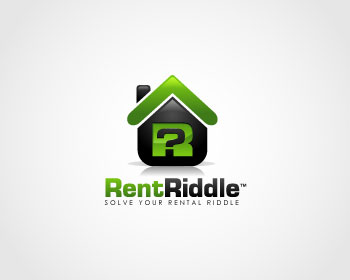 Logo design for a internet company by LogoArena professional logo designers. Submitted for Rent Riddle logo contest by Immo0, entry number 7