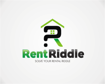 Logo design for a internet company by LogoArena professional logo designers. Submitted for Rent Riddle logo contest by blaine, entry number 104