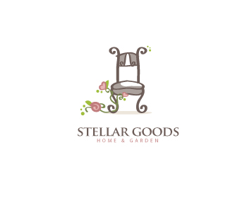 Logo design for a home company by LogoArena professional logo designers. Submitted for Stellar Goods logo contest by TahiaDesign, entry number 8
