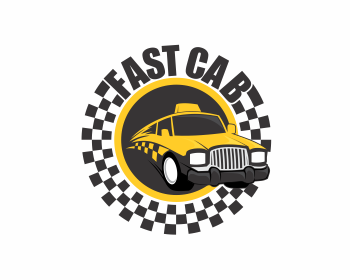 Logo design for a internet company by LogoArena professional logo designers. Submitted for FastCab logo contest by masjacky, entry number 44