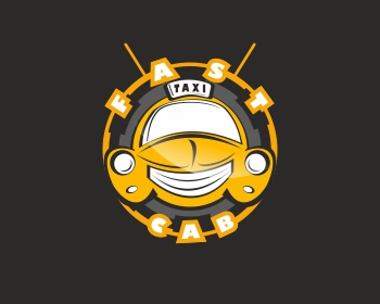 Logo design for a internet company by LogoArena professional logo designers. Submitted for FastCab logo contest by Graphinci, entry number 86