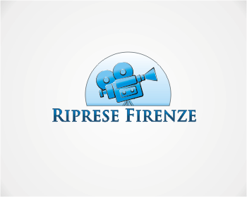 Logo design for a media company by LogoArena professional logo designers. Submitted for Riprese Firenze logo contest by blaine, entry number 74