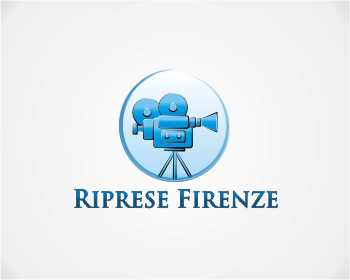 Logo design for a media company by LogoArena professional logo designers. Submitted for Riprese Firenze logo contest by blaine, entry number 75