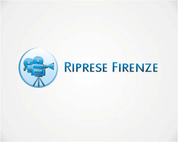 Logo design for a media company by LogoArena professional logo designers. Submitted for Riprese Firenze logo contest by blaine, entry number 76