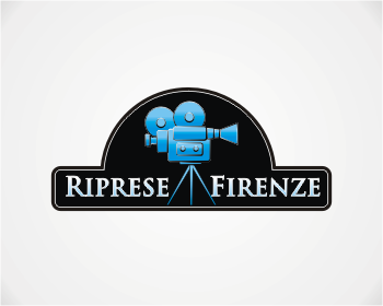 Logo design for a media company by LogoArena professional logo designers. Submitted for Riprese Firenze logo contest by blaine, entry number 77