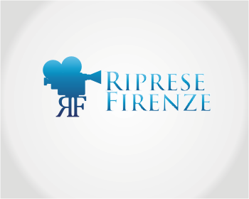 Logo design for a media company by LogoArena professional logo designers. Submitted for Riprese Firenze logo contest by blaine, entry number 100