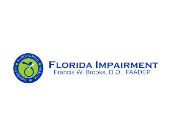 Logo design for a medical company by LogoArena professional logo designers. Submitted for Florida Impairment logo contest by andhieko, entry number 28