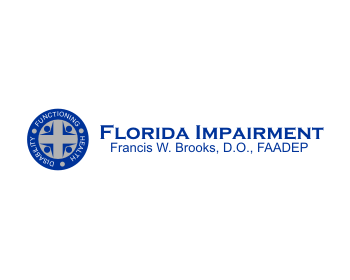 Logo design for a medical company by LogoArena professional logo designers. Submitted for Florida Impairment logo contest by andhieko, entry number 30