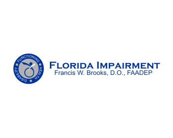 Logo design for a medical company by LogoArena professional logo designers. Submitted for Florida Impairment logo contest by andhieko, entry number 31