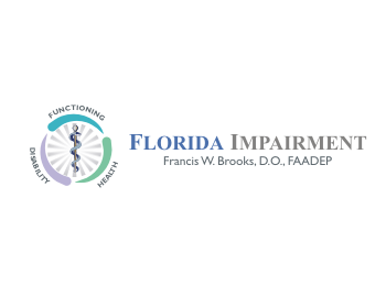 Logo design for a medical company by LogoArena professional logo designers. Submitted for Florida Impairment logo contest by blaine, entry number 21