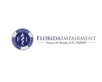 Logo design for a medical company by LogoArena professional logo designers. Submitted for Florida Impairment logo contest by blaine, entry number 47