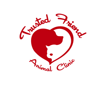 Logo design for a medical company by LogoArena professional logo designers. Submitted for Trusted Friend Animal Clinic logo contest by Applex, entry number 38