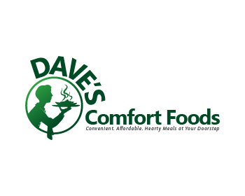 Logo design for a service industries company by LogoArena professional logo designers. Submitted for Dave's Comfort Foods logo contest by nigz65, entry number 48