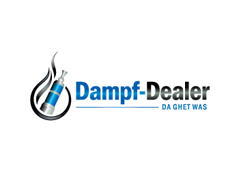 Logo design for a retail company by LogoArena professional logo designers. Submitted for Dampf-Dealer logo contest by grafikus, entry number 61