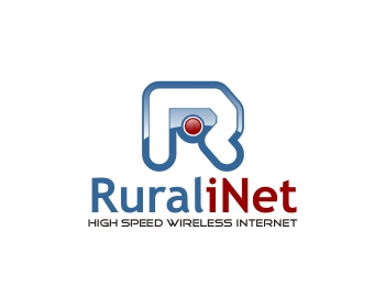 Logo design for a internet company by LogoArena professional logo designers. Submitted for Rural iNet logo contest by 62B, entry number 5