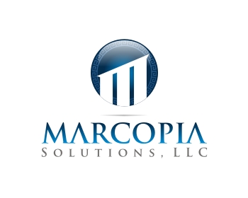 Logo design for a consulting company by LogoArena professional logo designers. Submitted for Marcopia logo contest by beloempoenjanama, entry number 101