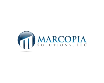 Logo design for a consulting company by LogoArena professional logo designers. Submitted for Marcopia logo contest by beloempoenjanama, entry number 104