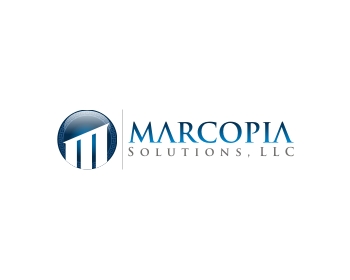 Logo design for a consulting company by LogoArena professional logo designers. Submitted for Marcopia logo contest by beloempoenjanama, entry number 105