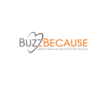 Logo design for a nonprofit company by LogoArena professional logo designers. Submitted for Buzz Because logo contest by EdEnd, entry number 138