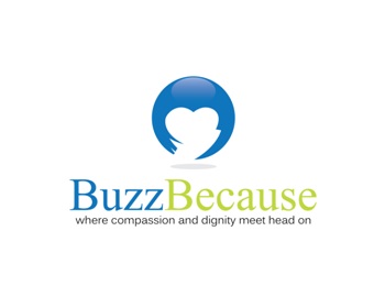 Logo design for a nonprofit company by LogoArena professional logo designers. Submitted for Buzz Because logo contest by regaltouch, entry number 24
